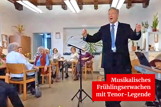 Musikalisches Frühlingserwachen mit Tenor-Legende